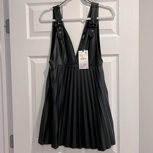 Zara Leather Dress